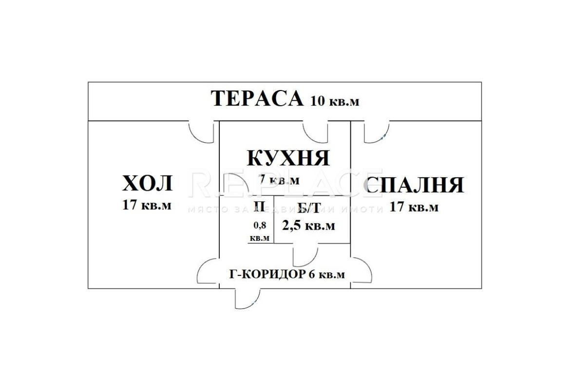 Продава южен апартамент с три стаи! Цветен квартал, гр. Варна