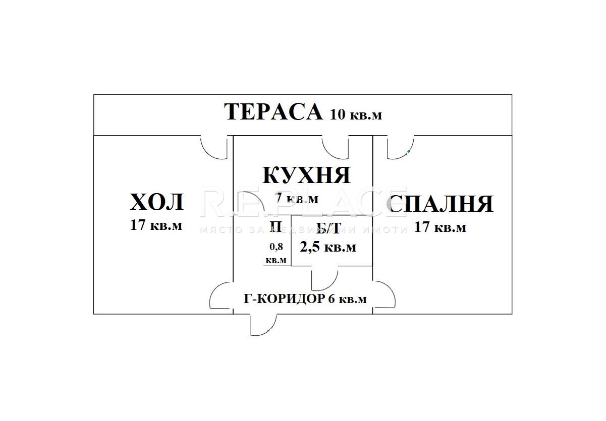 Продава южен апартамент с три стаи! Цветен квартал, гр. Варна