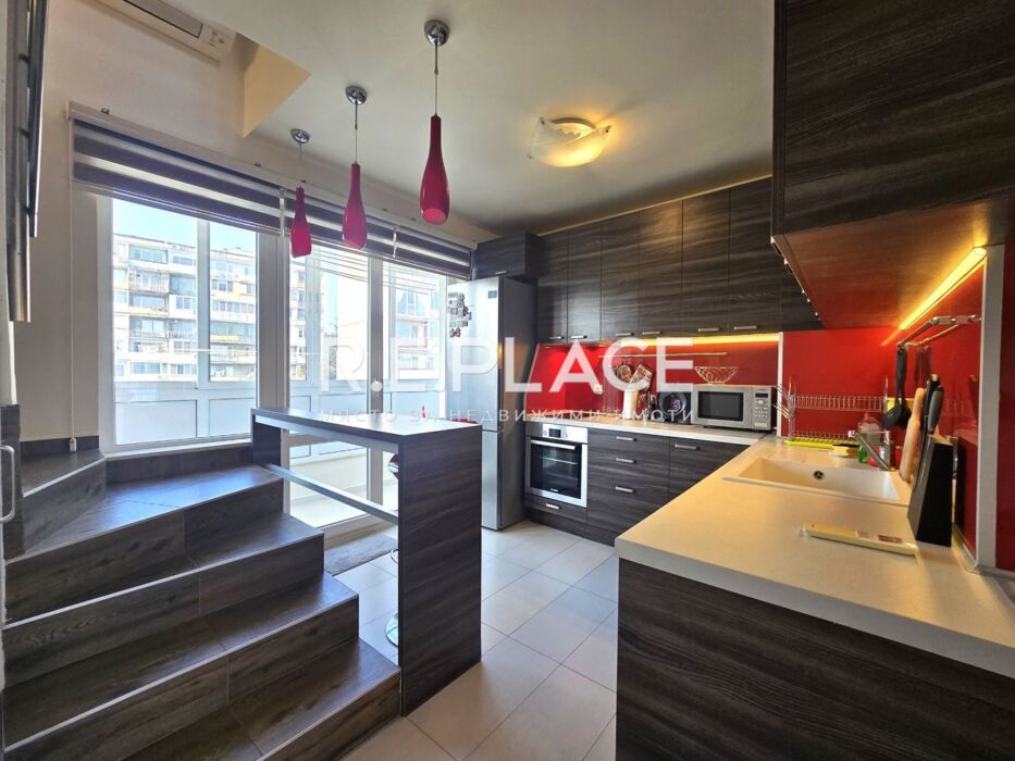 Двустаен апартамент (мезонет) под наем в Трошево, гр. Варна