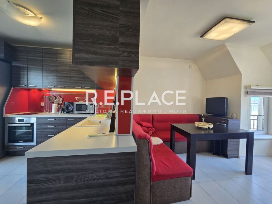 Двустаен апартамент (мезонет) под наем в Трошево, гр. Варна