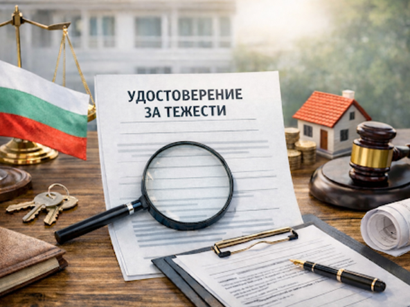 Удостоверение за тежести