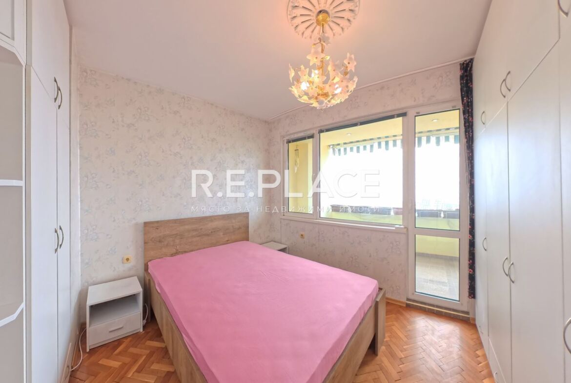 Тристаен апартамент под наем с нескриваема морска панорама – кв. Чайка, гр. Варна