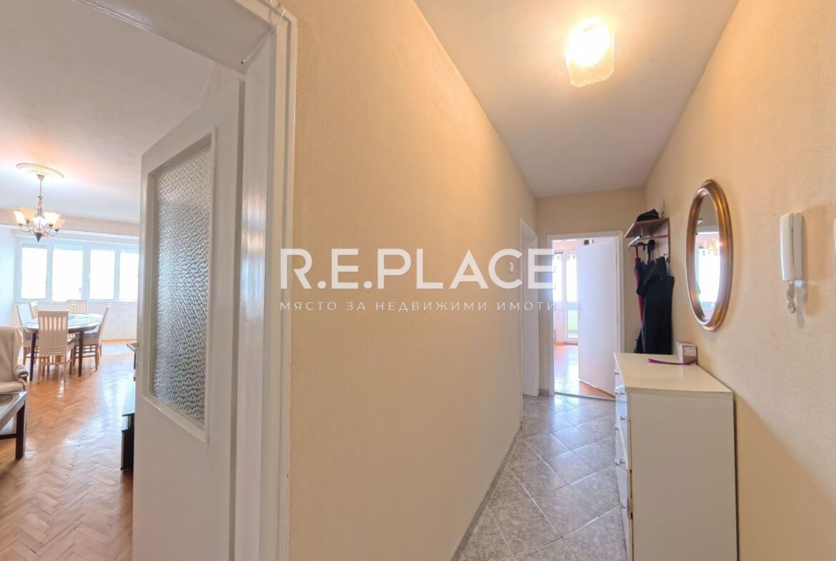 Тристаен апартамент под наем с нескриваема морска панорама – кв. Чайка, гр. Варна