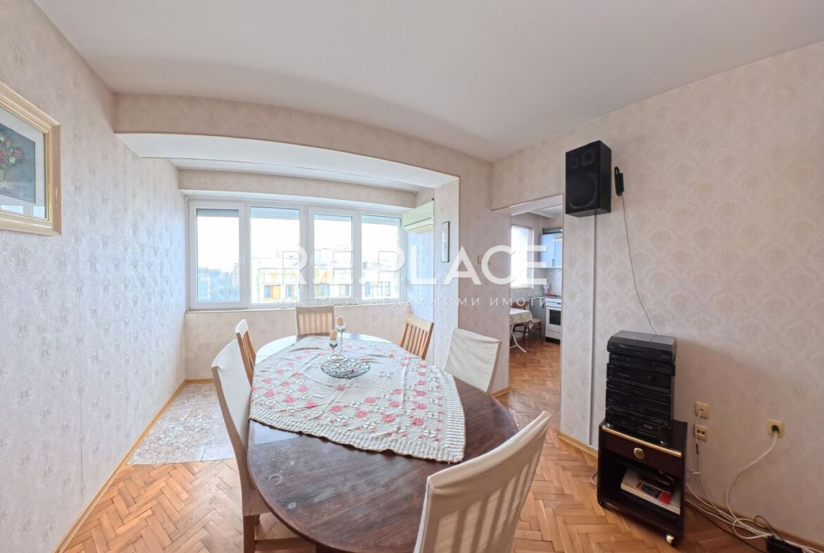 Тристаен апартамент под наем с нескриваема морска панорама – кв. Чайка, гр. Варна