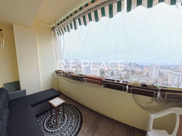 Тристаен апартамент под наем с нескриваема морска панорама – кв. Чайка, гр. Варна