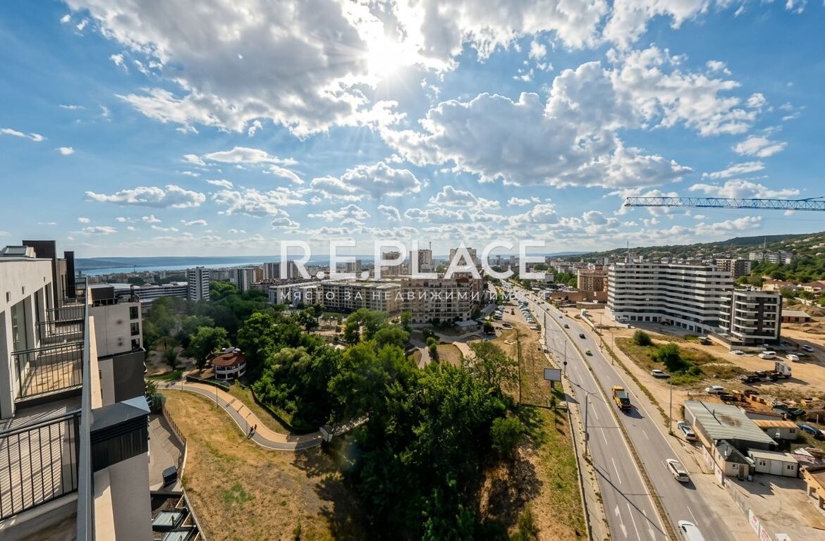 Панорамен апартамент с АКТ 16, огромна тераса (35м2) и паркомясто до Парк Възраждане!