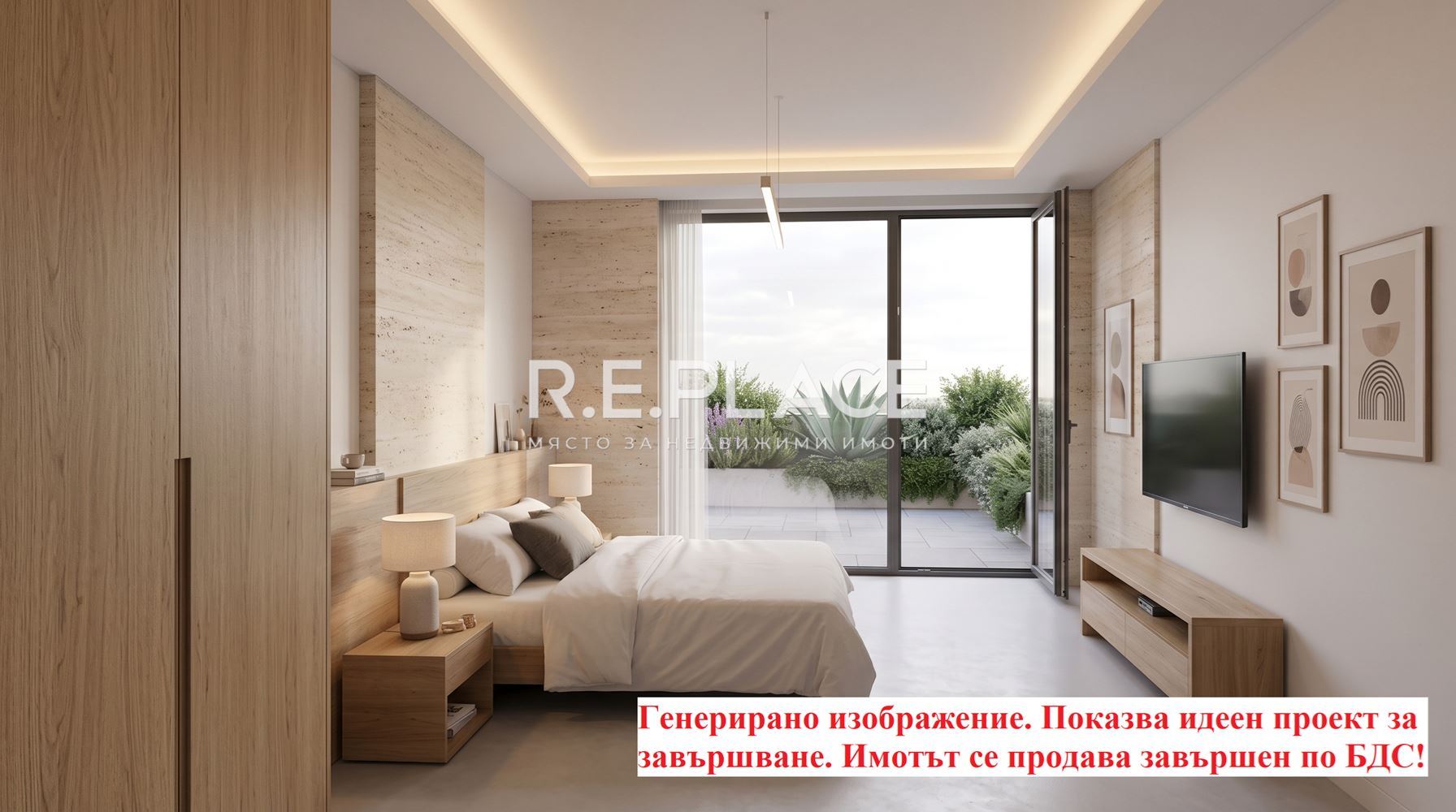 Панорамен апартамент с АКТ 16, огромна тераса (35м2) и паркомясто до Парк Възраждане!
