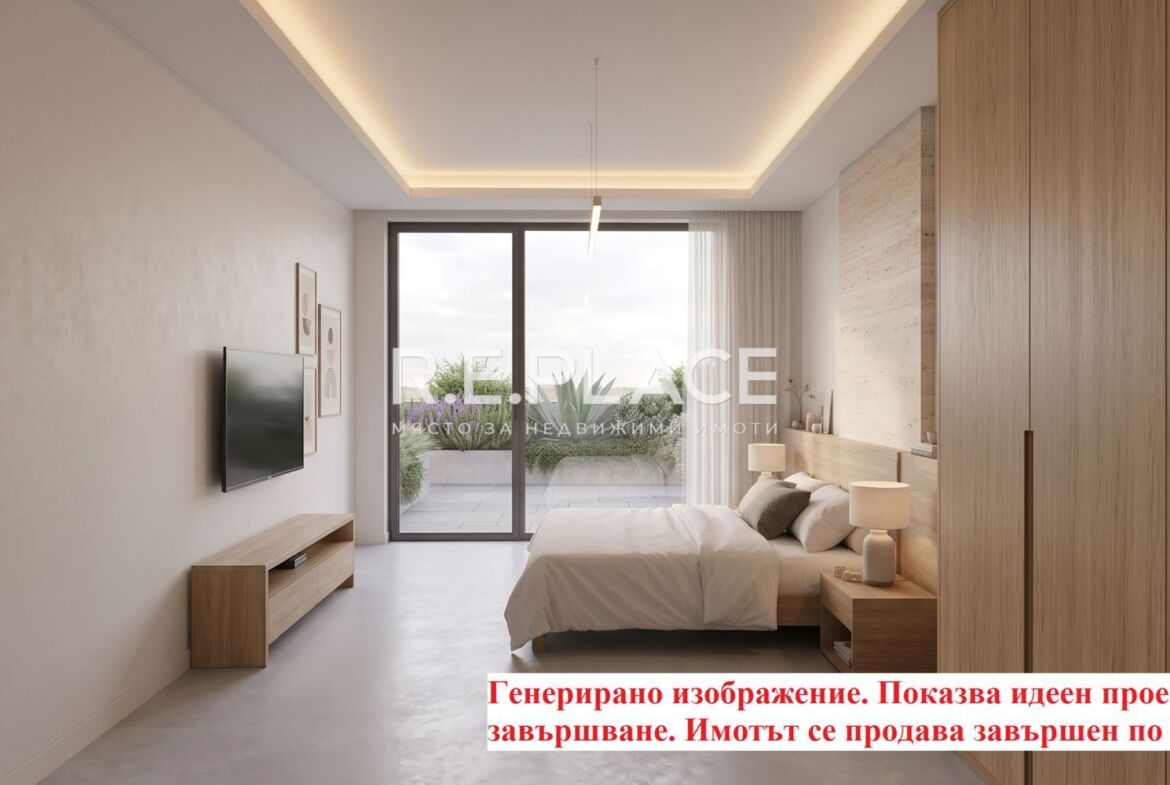 Панорамен апартамент с АКТ 16, огромна тераса (35м2) и паркомясто до Парк Възраждане!
